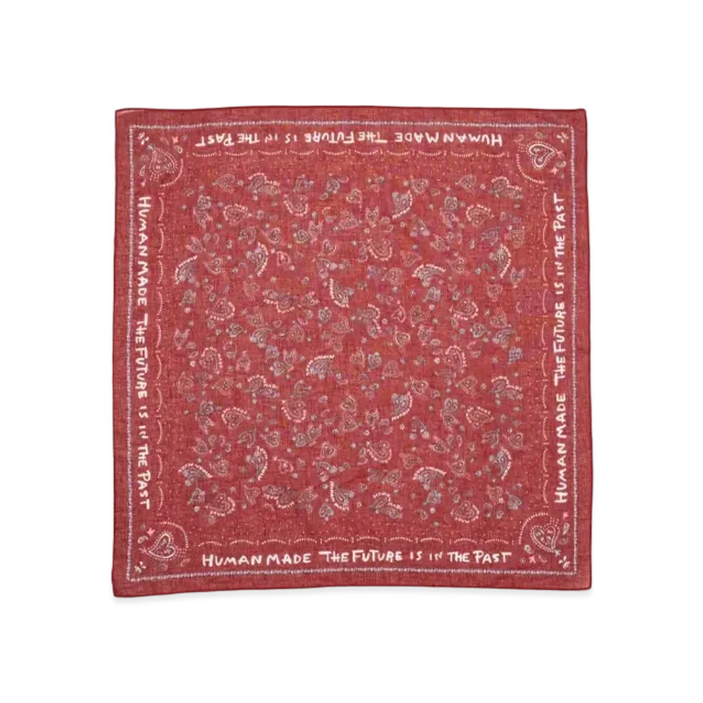 HUMAN MADE Big Paisley Bandana "Red"