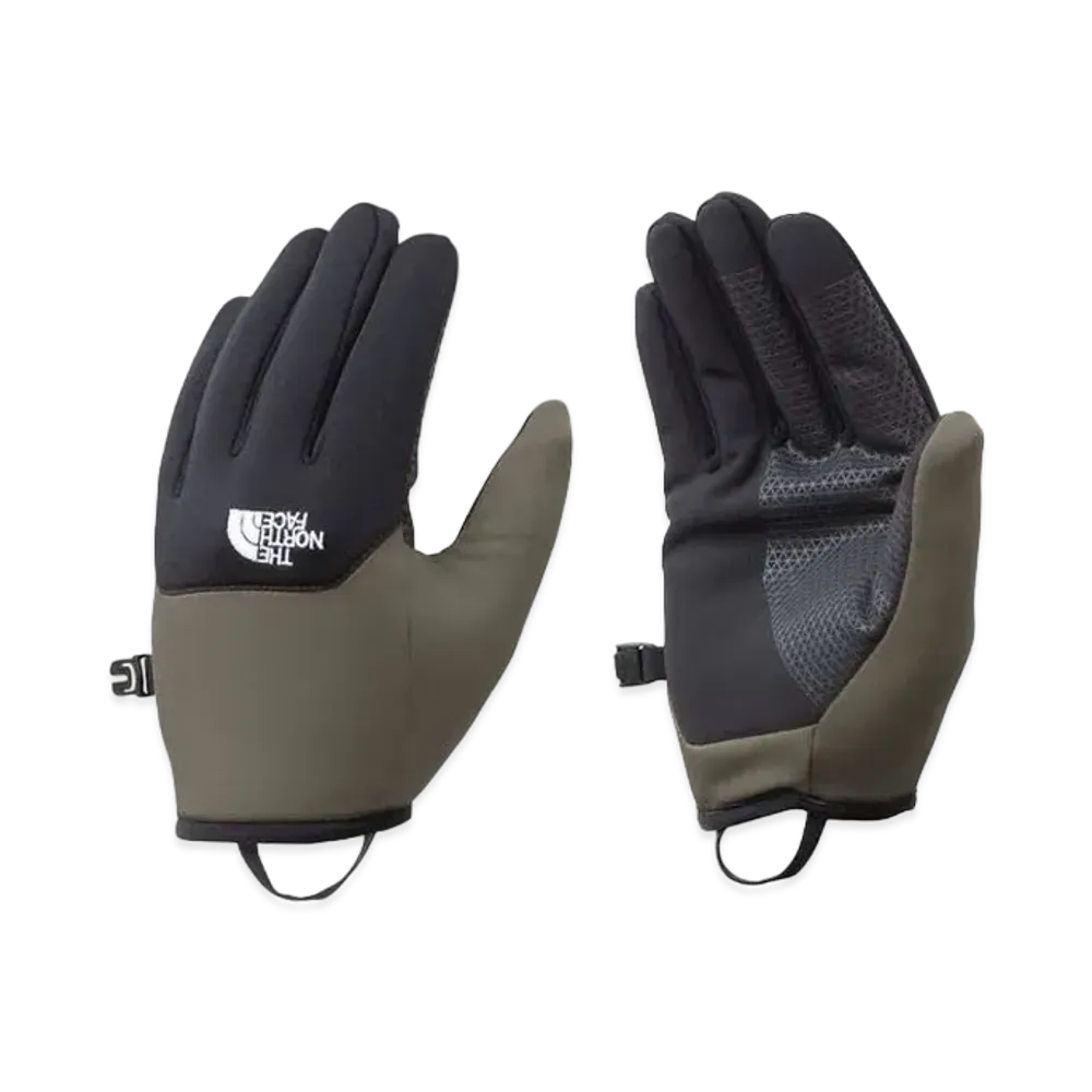 The North Face E-tip Short Gloves "Newtop Green"