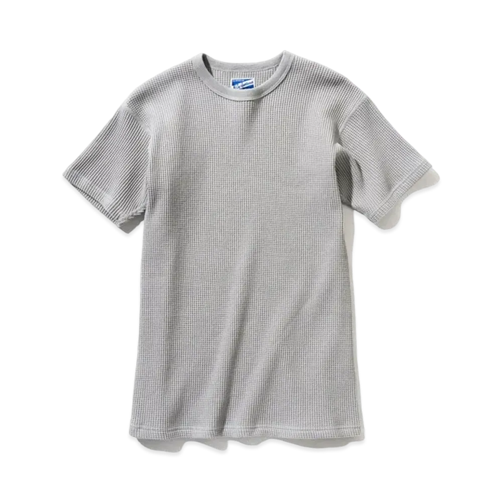 THE REAL McCOY'S TUBE KNIT THERMAL S/S "Gray"
