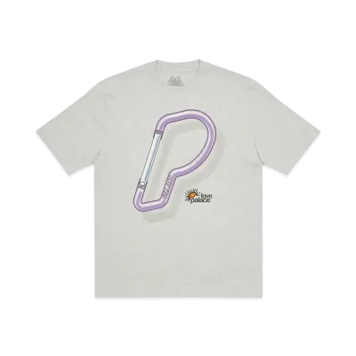 PALACE IT'S THE CLIMB T-SHIRT "Grey Marl"