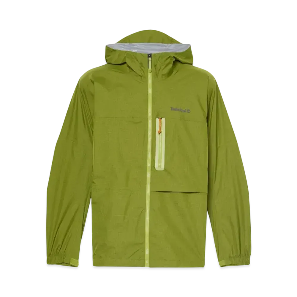 Timberland Men's Genes Motion Waterproof Packable Jacket "Guacamole"