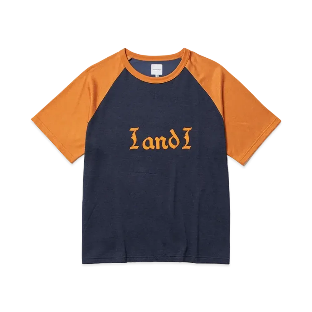 Sasquatchfabrix "I And I" 2Tone H/S T-Shirt "Navy"