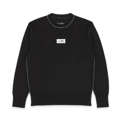 MM6 Maison Margiela Men's Wool Jumper "Black"