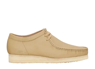 Supreme × Clarks Reflective Wallabee "Natural" (25SS Week 17)