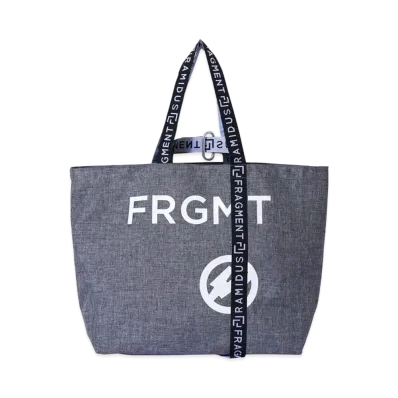 FRAGMENT x RAMIDUS TOTE BAG (LL) "Grey"