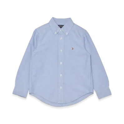 Polo Ralph Lauren Kids Cotton Oxford Shirt "Blue"