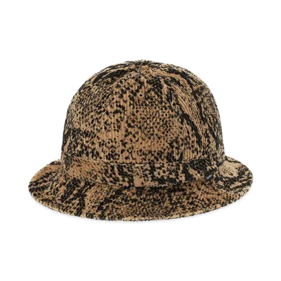 Supreme Snakeskin Corduroy Bell Hat "Tan"