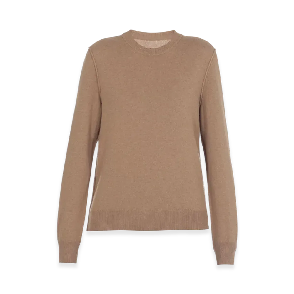 Maison Margiela Women's Cashmere Sweater "Almond"