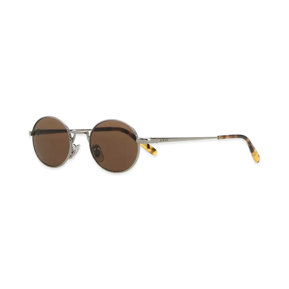 LOEWE Silver Metal Sunglasses "Silver"