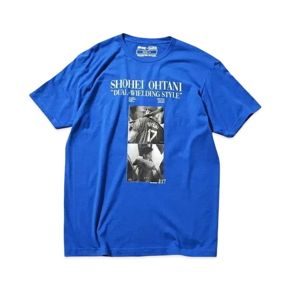 HOMEGAME x OHTANI \ Shohei Otani - TEE #2 "BLUE"