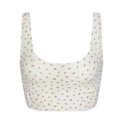 Nike x SKIMS Women's Longline Corset Bra "Ditsy Floral Print"