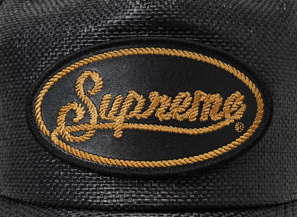 Supreme Raffia Mesh Back 5-Panel 