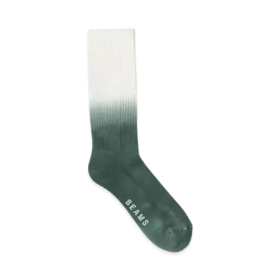 BEAMS Gradient Socks "Green"