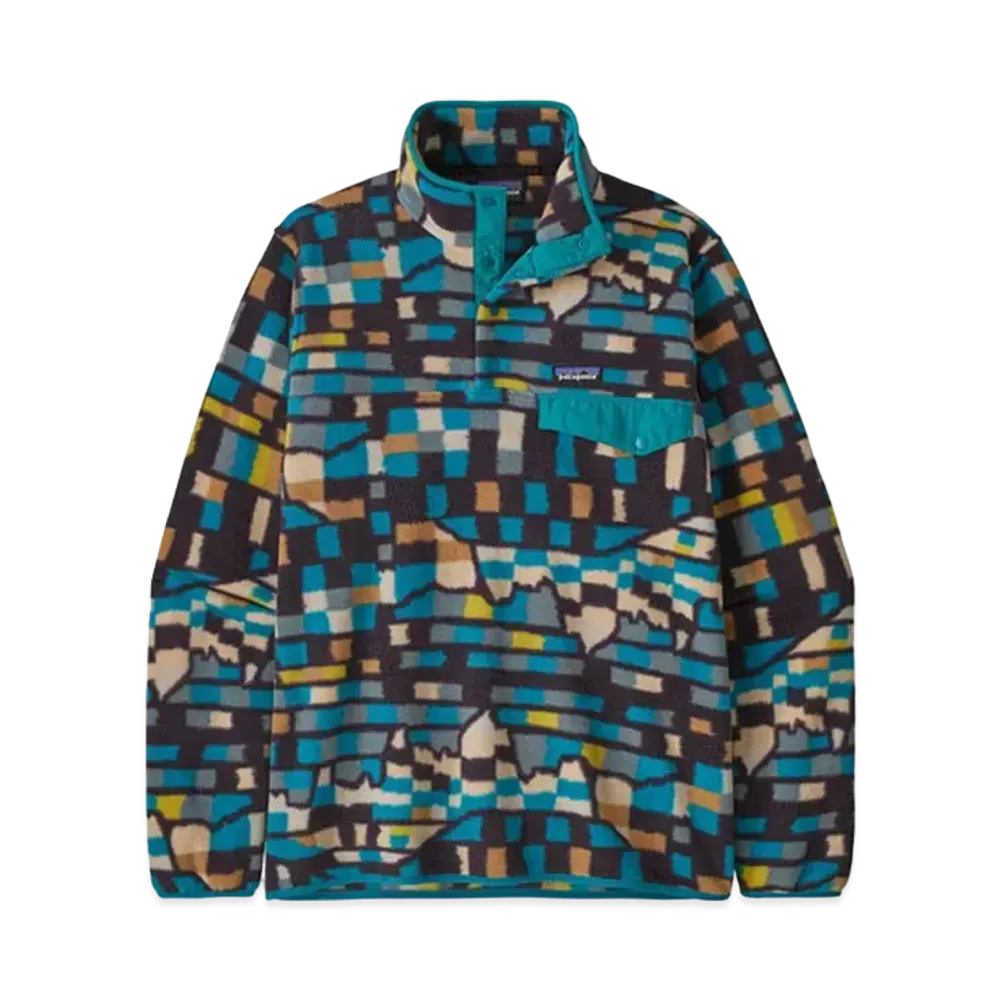 patagonia Men's Lightweight Scintilla Snap T-Pullover "Belay Blue"