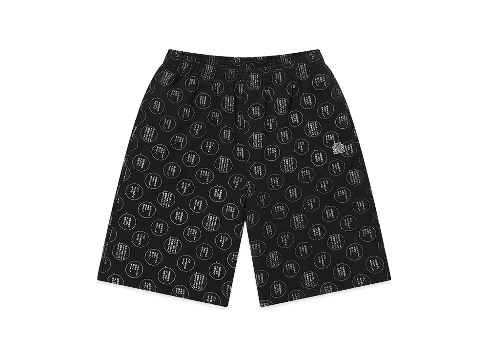 BlackEyePatch x Sins Of Kujo Manga Speech Sweat Shorts "Black"