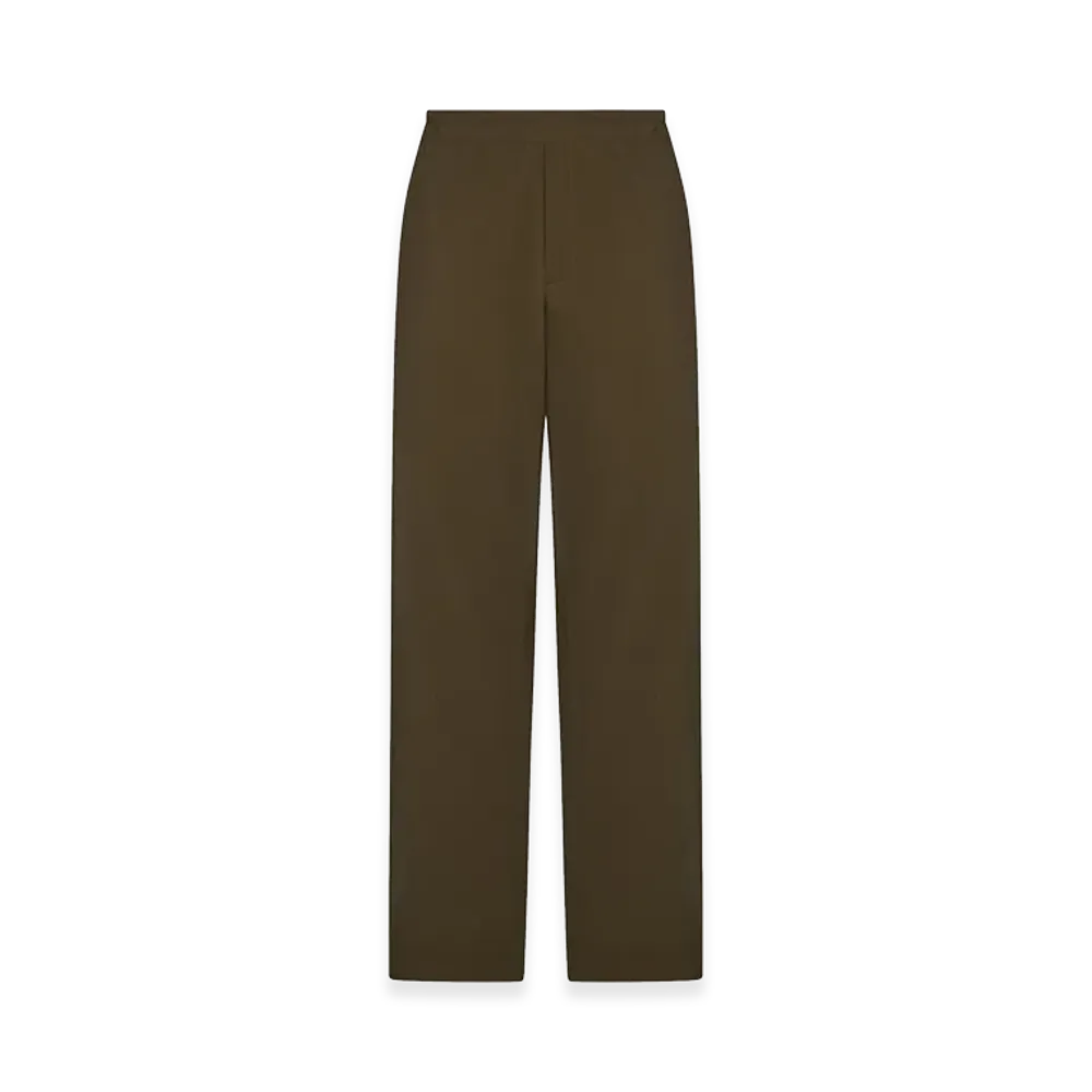 The Row Ari Wool Pants "Sepia Khaki"