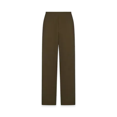 The Row Ari Wool Pants "Sepia Khaki"