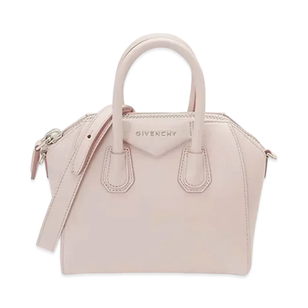 GIVENCHY Antigona Leather 2Way Boston Bag "Pink"