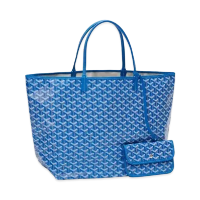 Goyard Saint Louis GM Bag "Blue"
