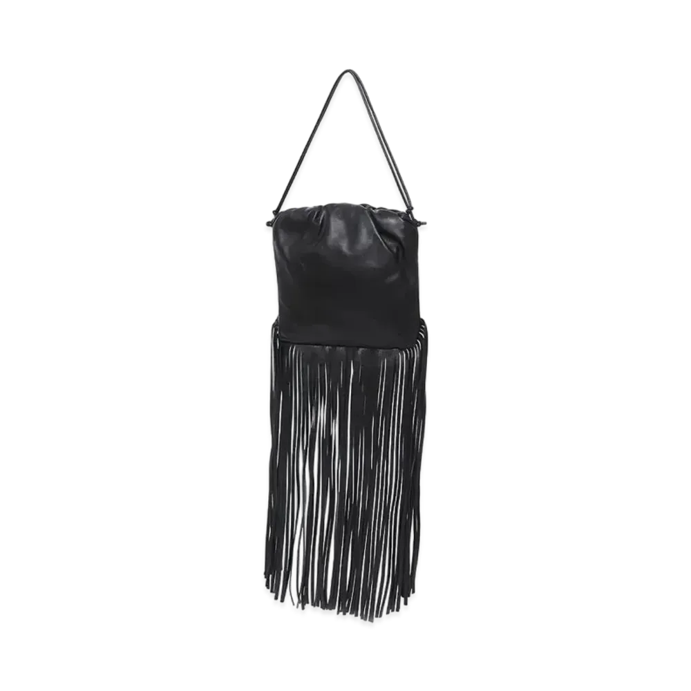Bottega Veneta The Fringe Pouch "Black"