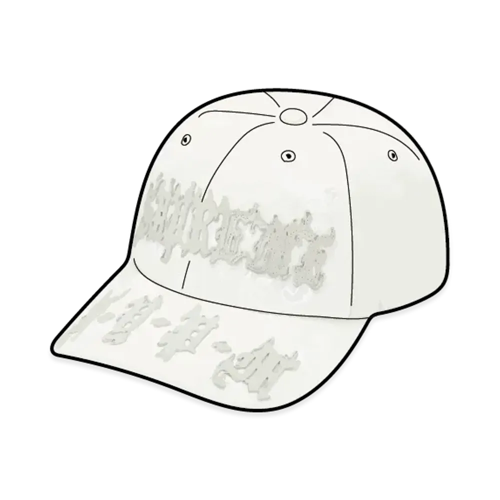 Supreme Leather Applique 6-Panel "Natural"