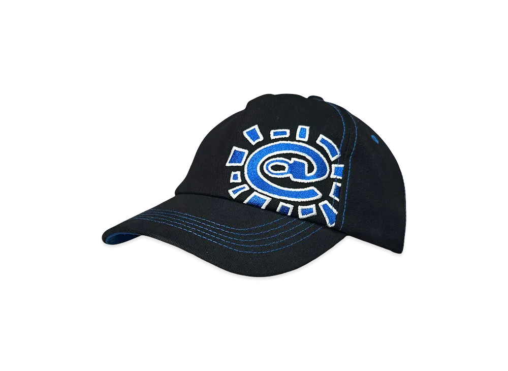 ALWAYTH Canvas Contrast Stitch Cap "Black"