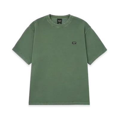 HUF Eightynine Washed Fleece Tee "Green"