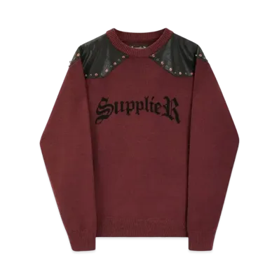 SUPPLIER Studs Knit "Red"