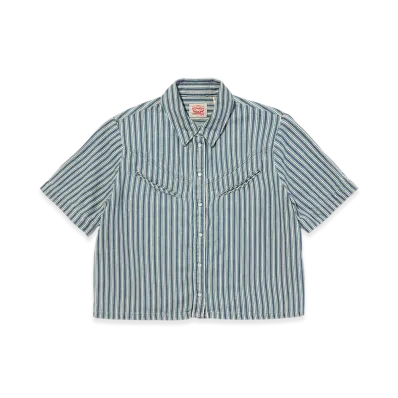 Levi's Rinoa Camp Shirt "Hickory Stripe"