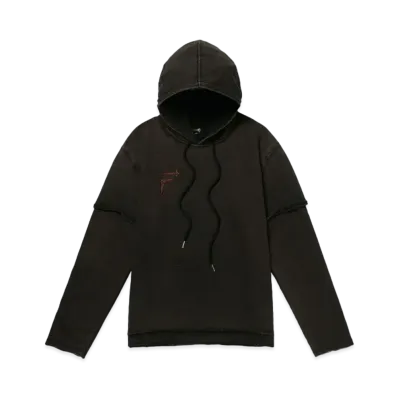 THUG CLUB x FILA String Sweat Shirts "Wash Black"