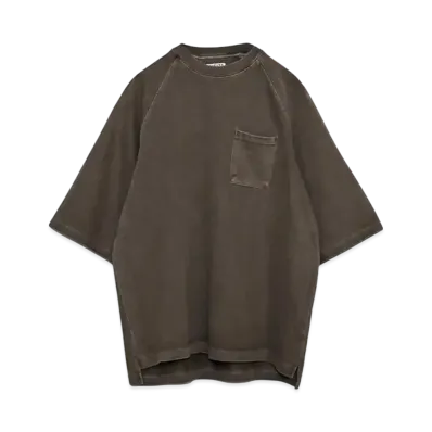 ONEITA Power Tee Super Heavyweight 13oz T-Shirt "Brown"