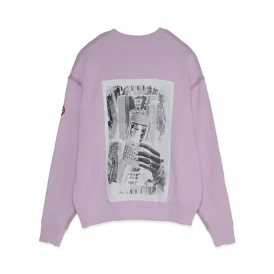 Cav Empt (C.E) DISAPPEARANCE CREW NECK "Pink"