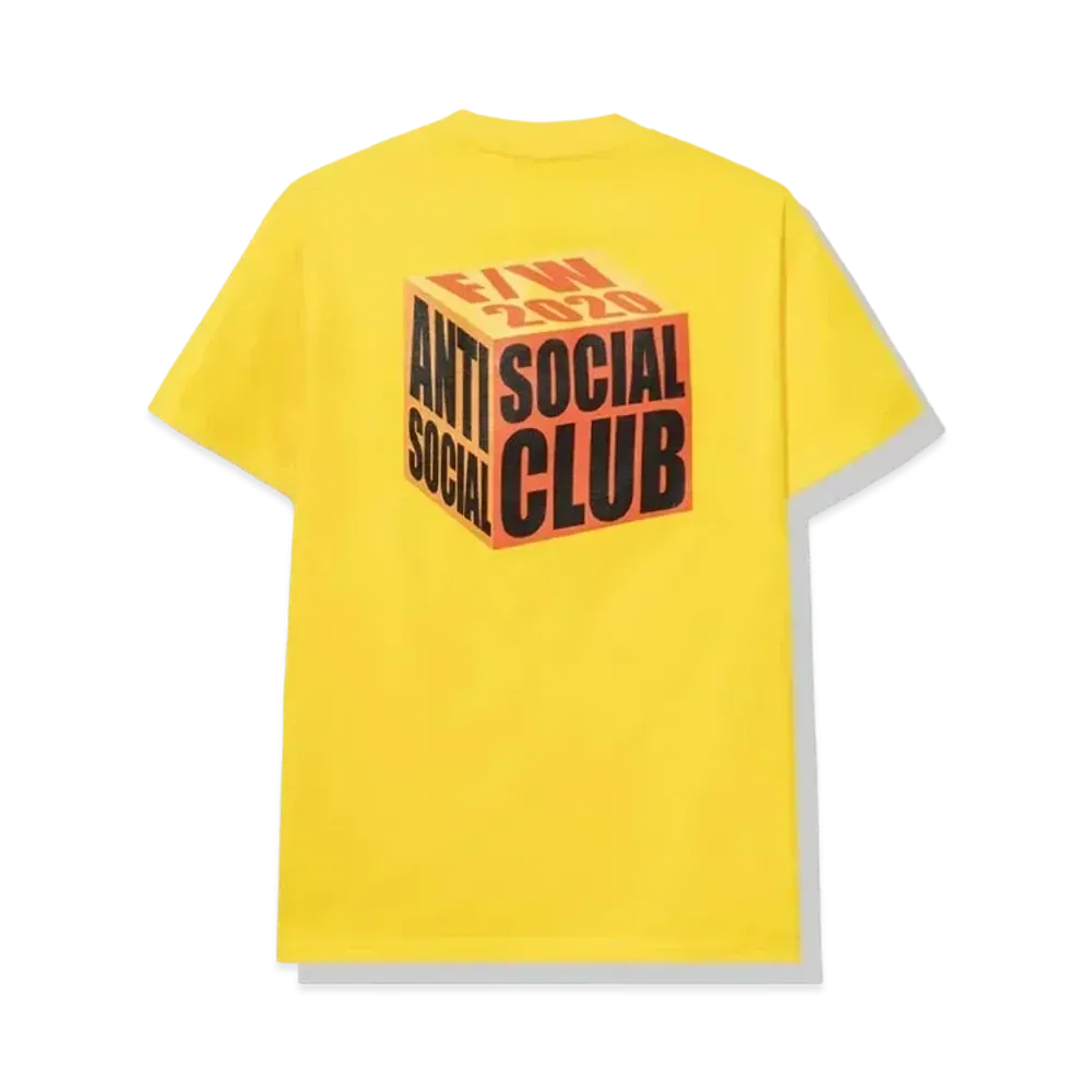 ANTI SOCIAL SOCIAL CLUB I Wish I Was Wrong Tee "Gold" (FW20)