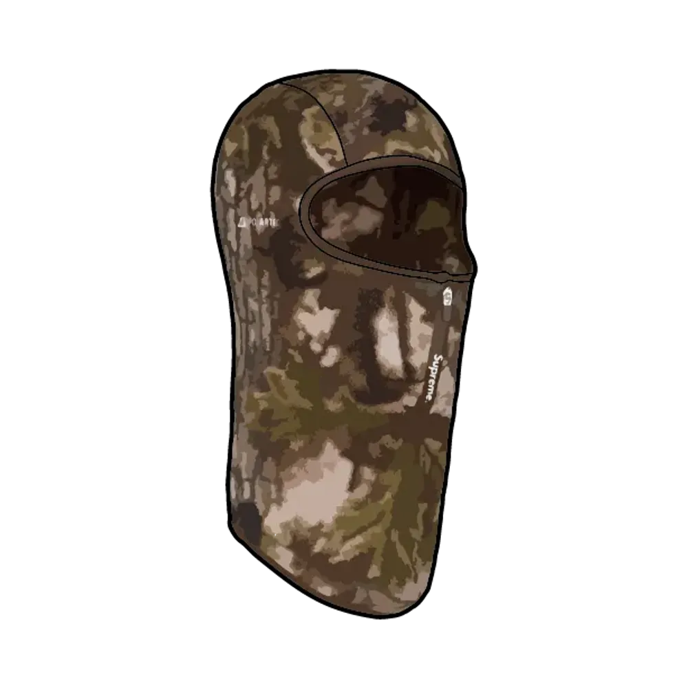 Supreme Polartec Zip Balaclava "Tree Camo"