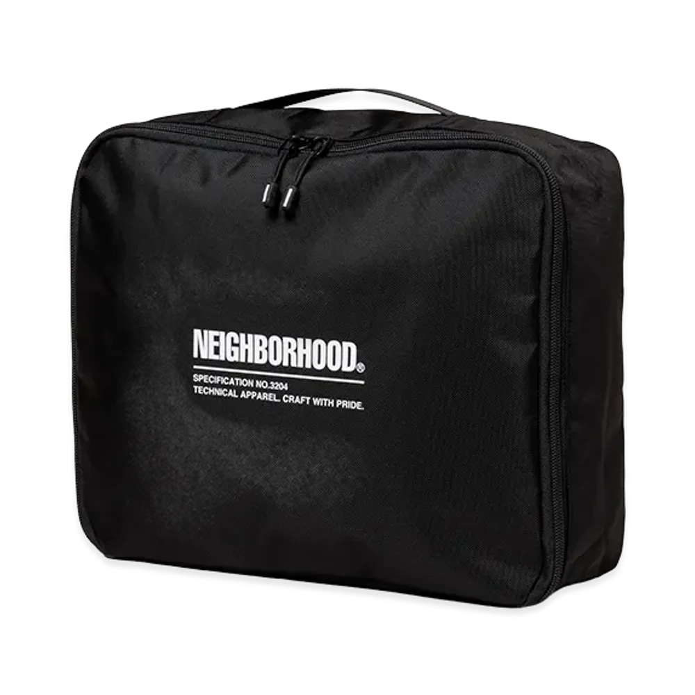 NEIGHBORHOOD Travel Pouch-M "Black"