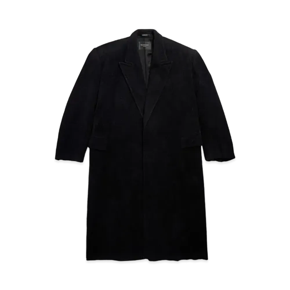 BALENCIAGA Men's Maxi Coat "Black"