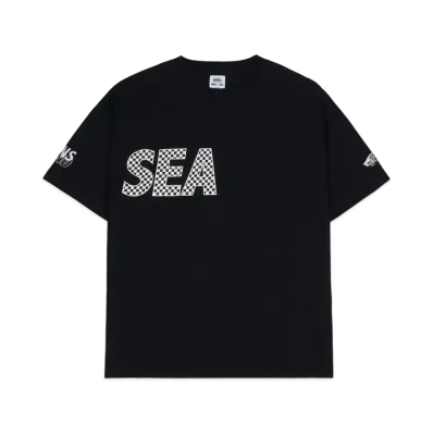 WIND AND SEA x VANS SHORT SLEEVE T-SHIRT "Black"