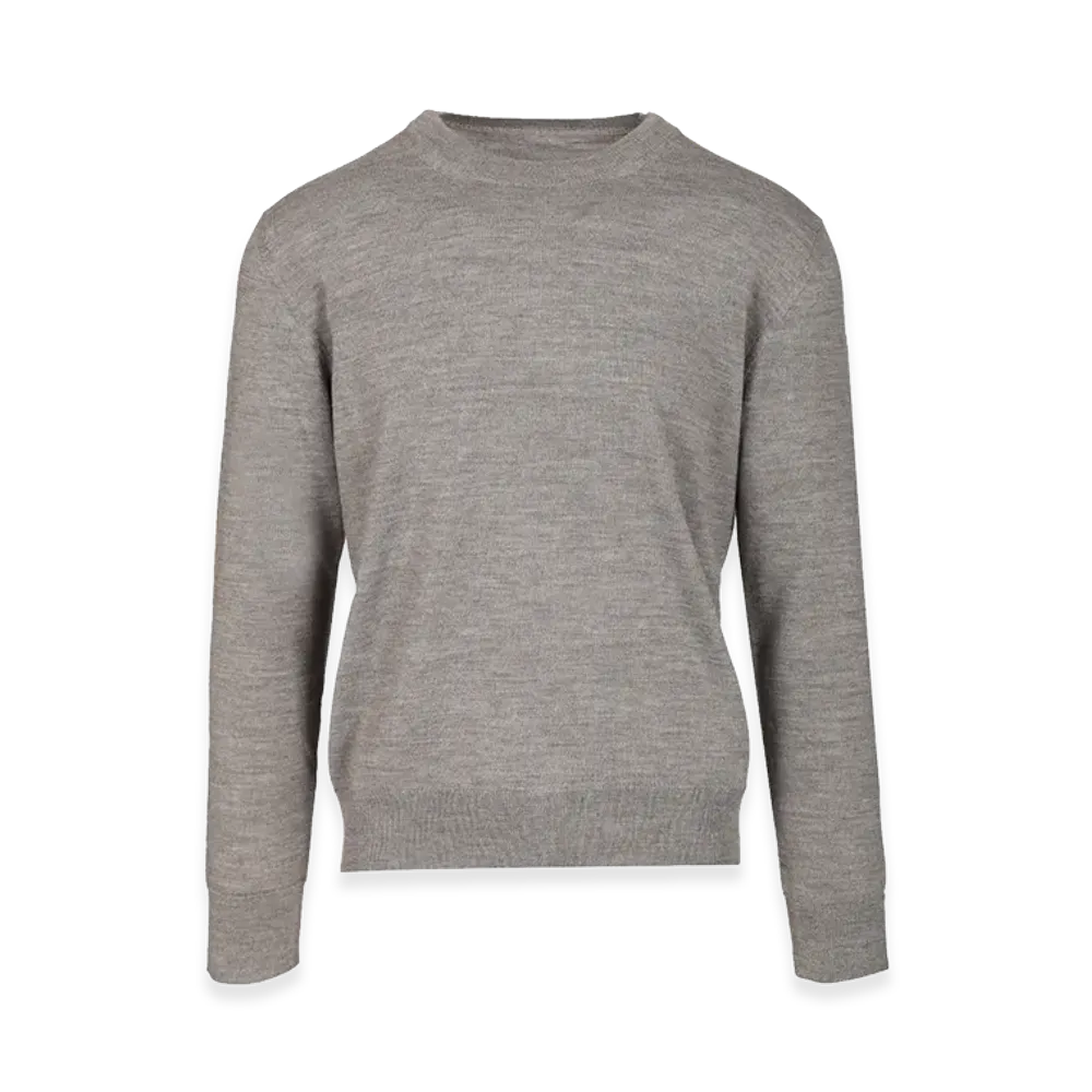 MM6 Maison Margiela Crewneck Sweater With Patches "Grey"