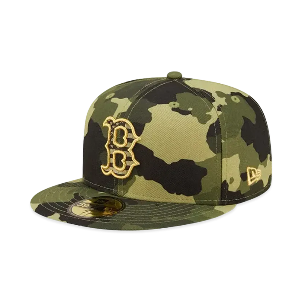 NEW ERA Red Sox Armed Forces Day 59Fifty Cap "Camo"