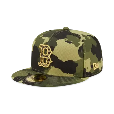 NEW ERA Red Sox Armed Forces Day 59Fifty Cap "Camo"