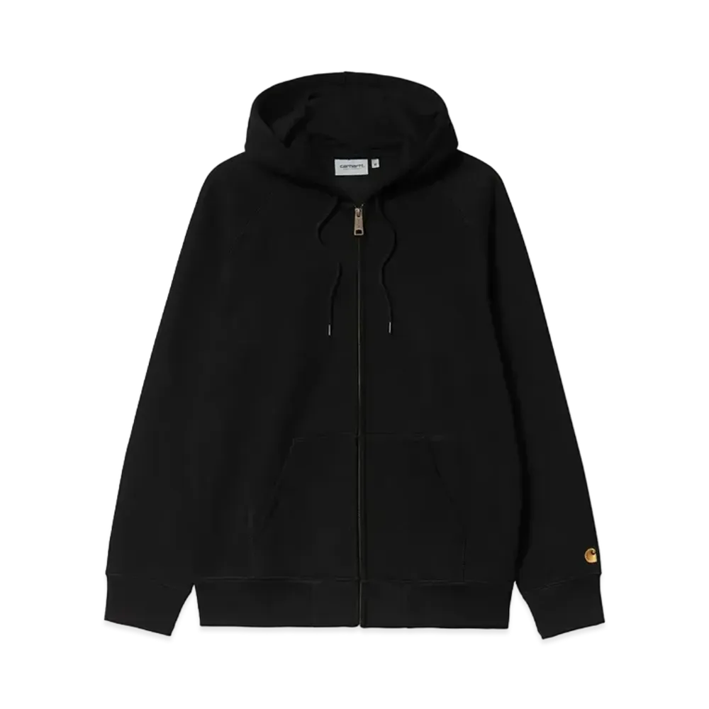 Carhartt WIP Hooded Chase Jacket "Black/Gold"