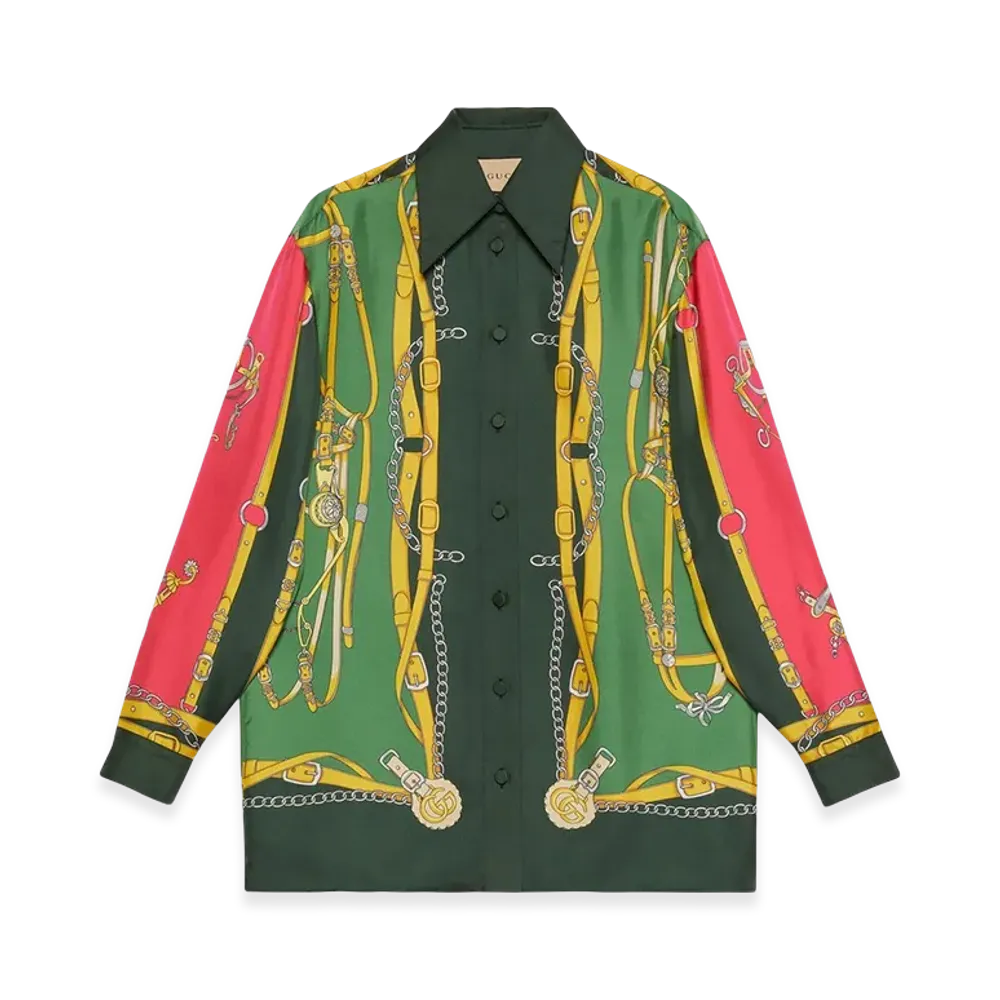 GUCCI Women's Shirts "Green"