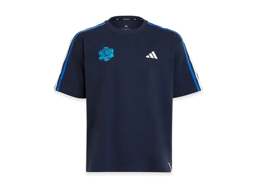 adidas x Ado Three Stripes Short Sleeve T-Shirt adidas x Ado Three Stripes Short Sleeve T-Shirt