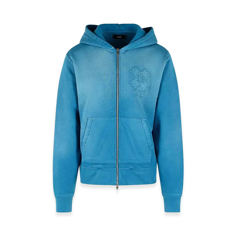 AMIRI Dark Cotton Hoodie "Blue/Indigo"