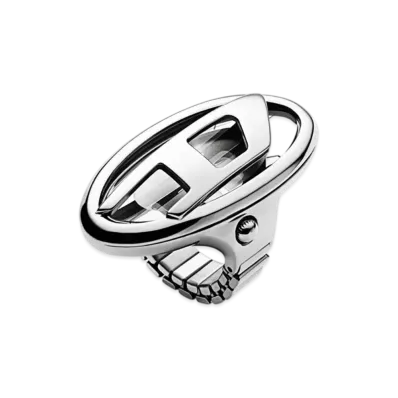 Diesel Dz5623 D-Era Stainless Steel Ring Watch "Silver"