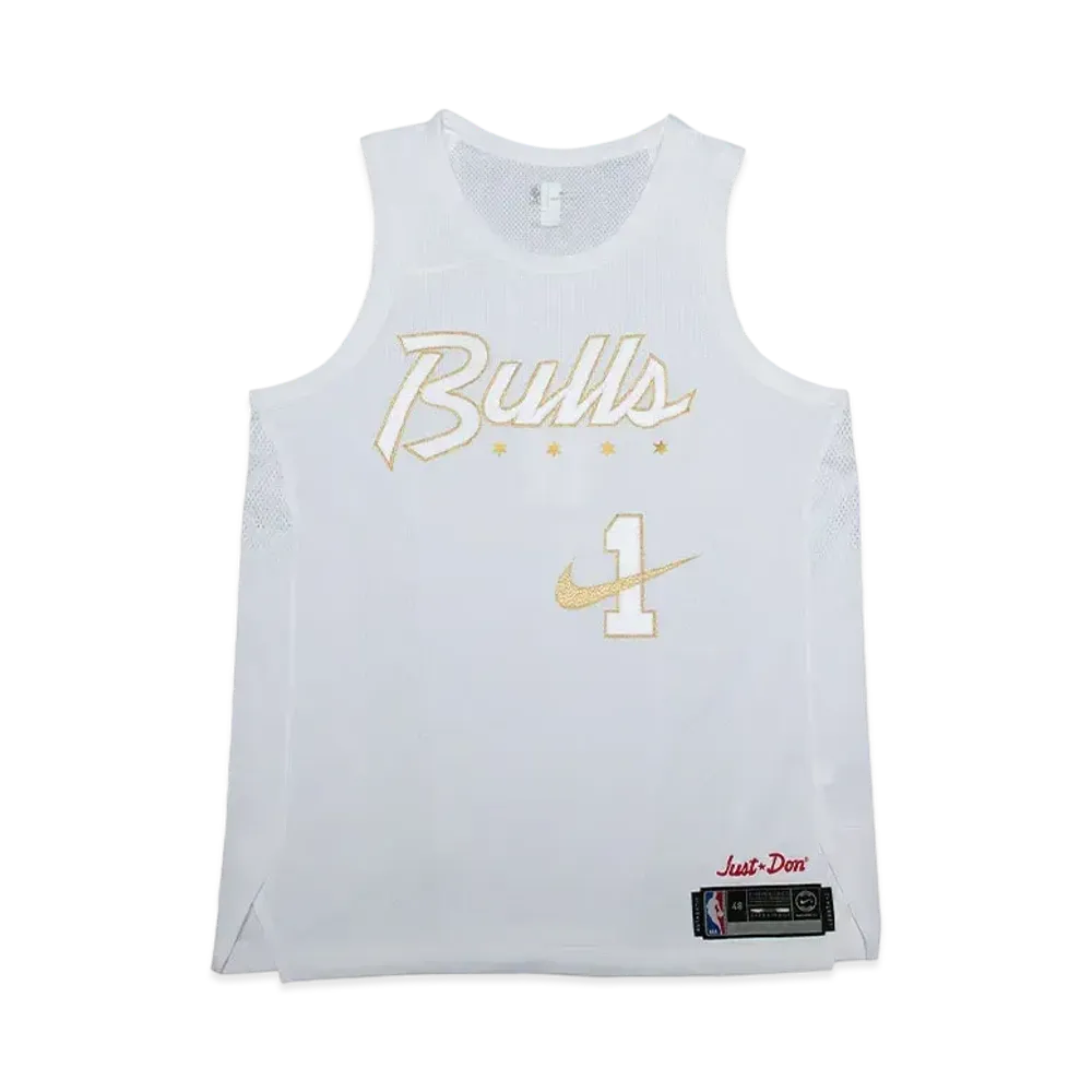 Just Don Chicago Bulls Nike Jersey "White"