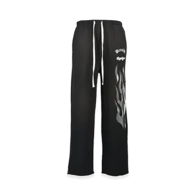 BREATH x Rad Yo! Flaming Eagle Pants "Black"