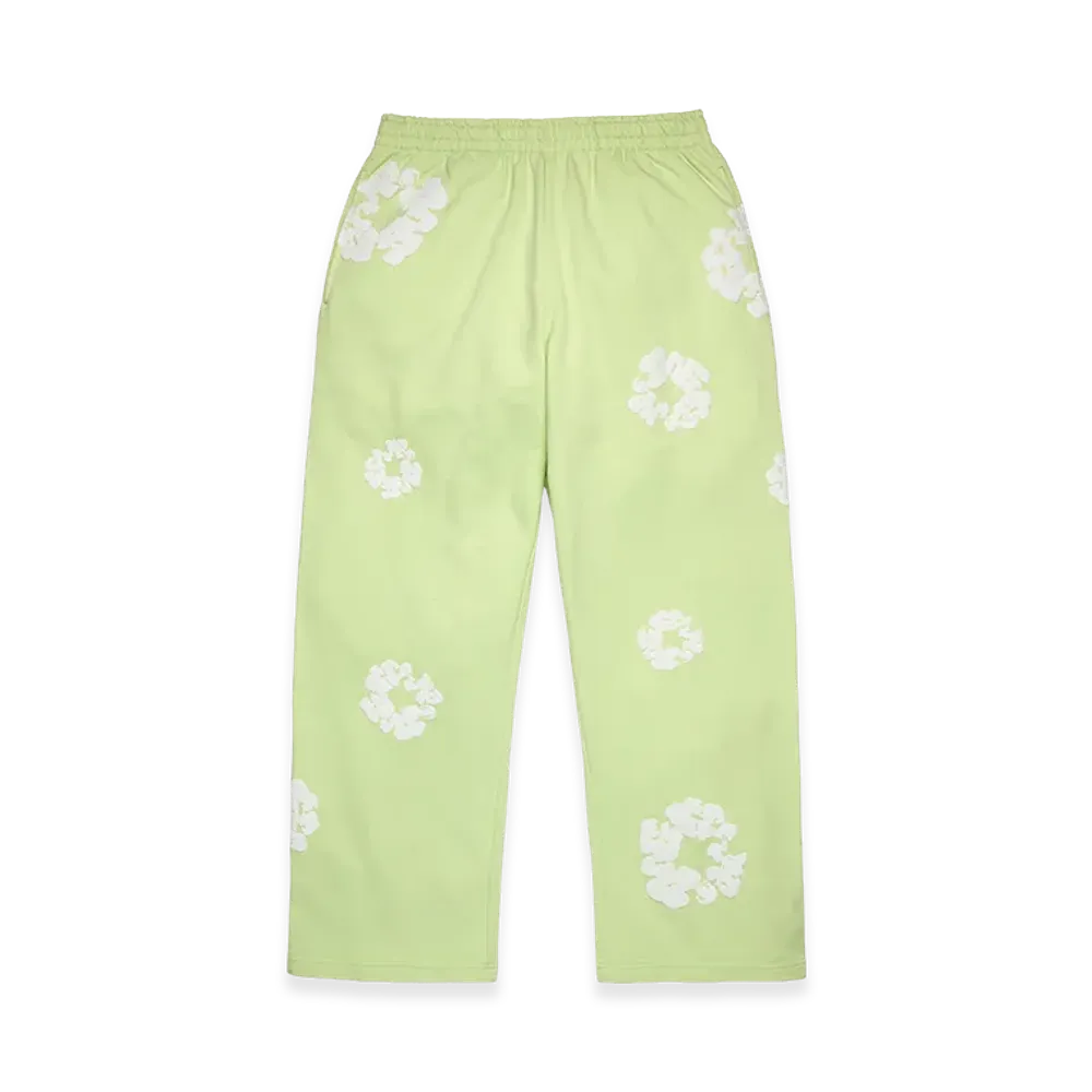 DENIM TEARS Cotton Wreath Baggy Sweatpants "Mint"