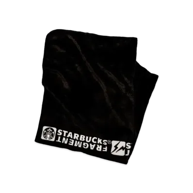 FRAGMENT STARBUCKS BLANKET "Black"