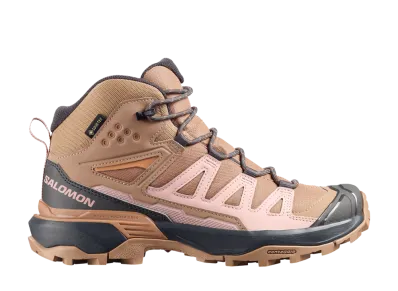 Salomon Women's X Ultra 360 Mid GORE-TEX "Burro/Shadow Gray/Pecan Brown"